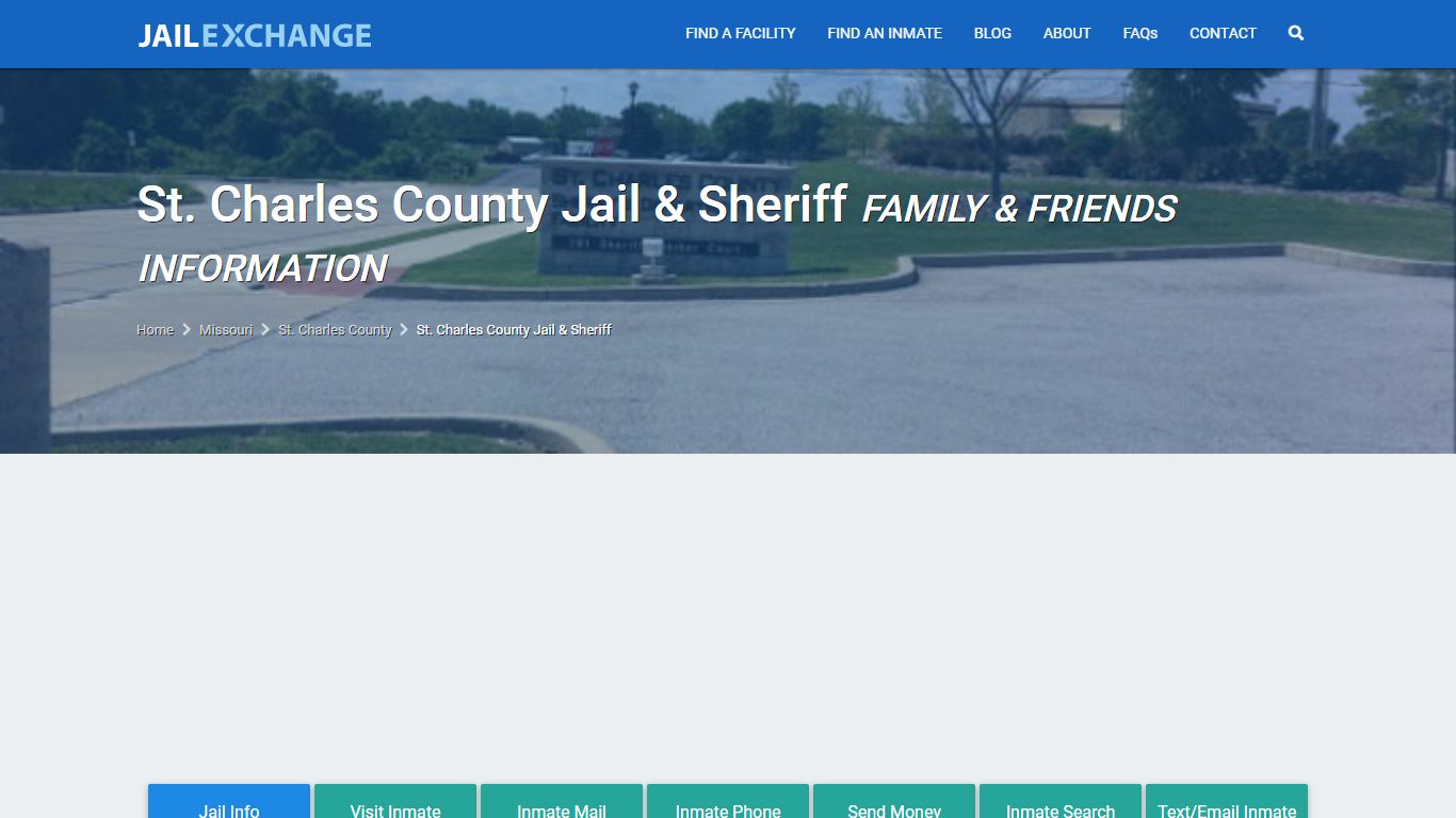 St. Charles County Jail & Sheriff Family & Friends Information